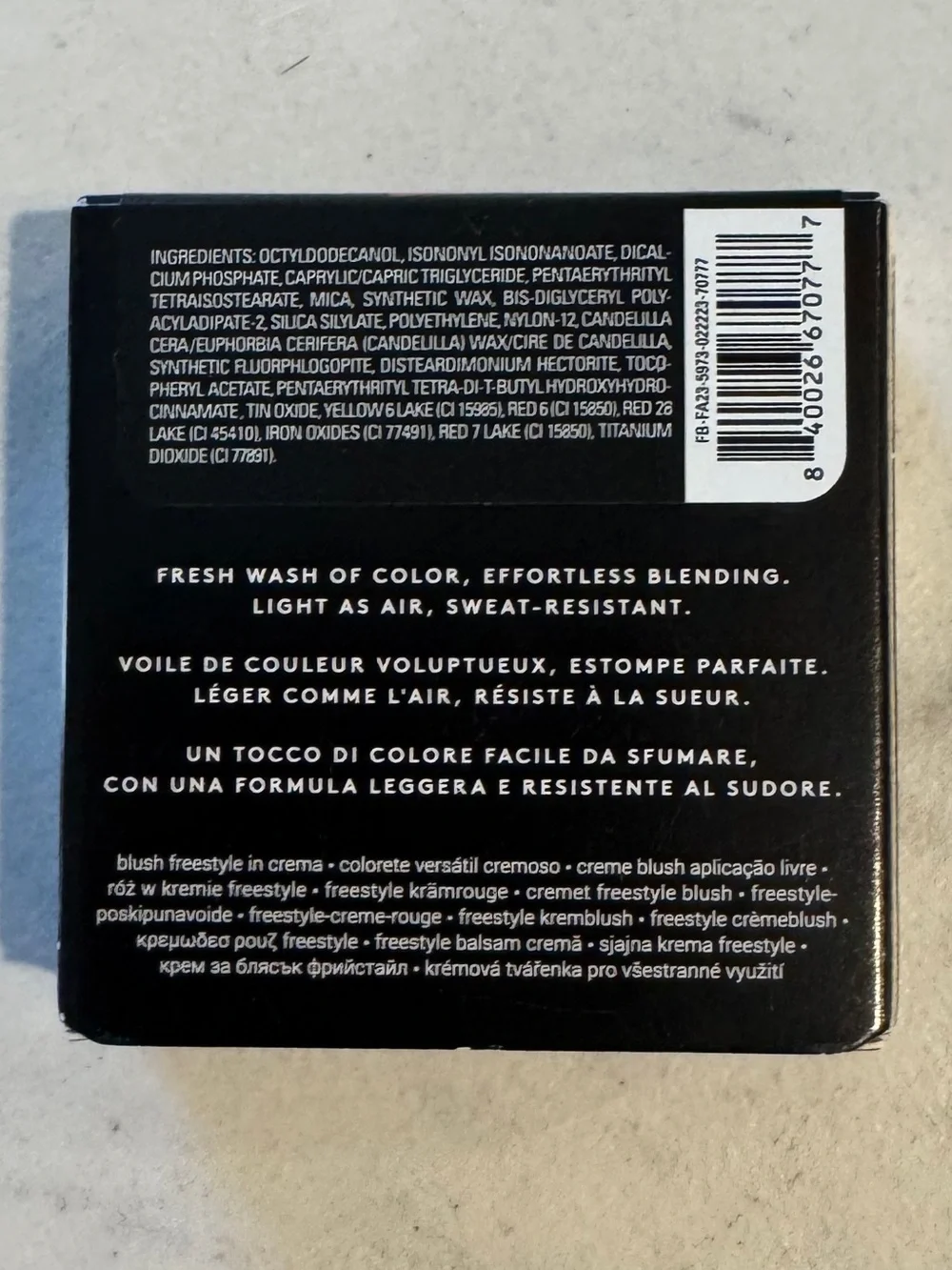 FENTY BEAUTY BY RIHANNA CHEEKS OUT FREESTYLE CREAM BLUSH;—12 BIG MELONS